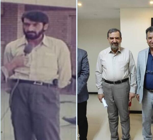عکس قدیمی و جدید محسن رضایی