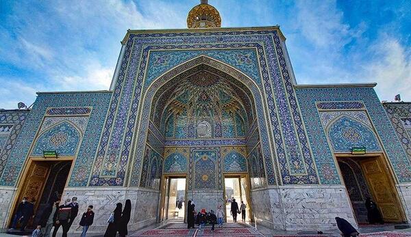 عکس حرم امام رضا در کرونا