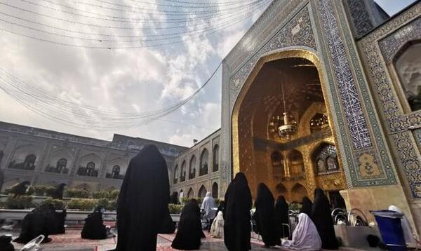 عکس حرم امام رضا در کرونا