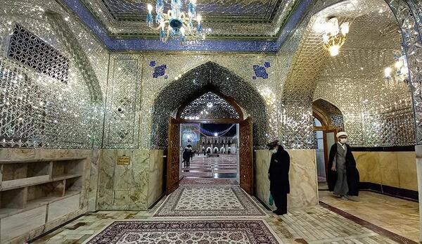 عکس حرم امام رضا در کرونا