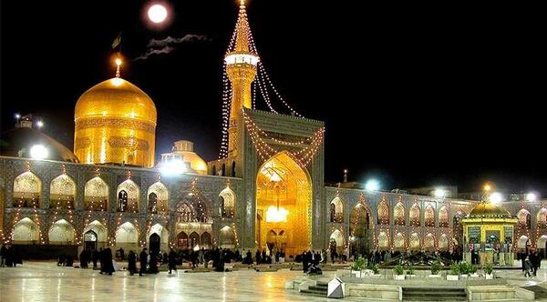 عکس حرم امام رضا در کرونا