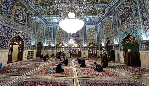 عکس حرم امام رضا در کرونا