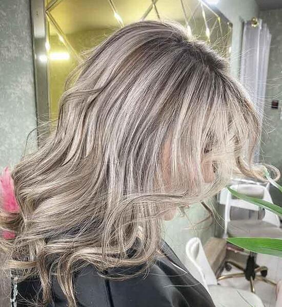 عکس رنگ مو لایت دخترانه