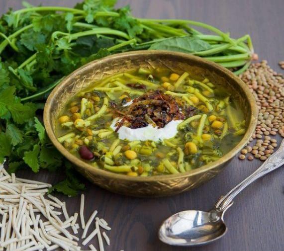 عکس سبزی اش رشته