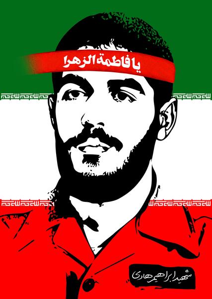 عکس جلد کتاب شهید ابراهیم هادی