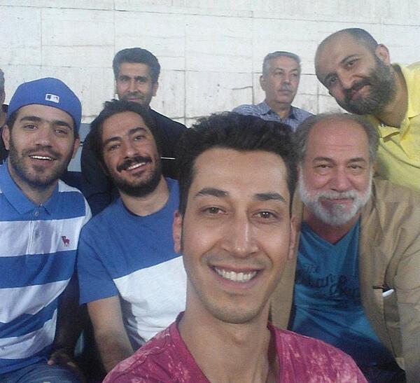 عکس بهرام افشاری در همرفیق