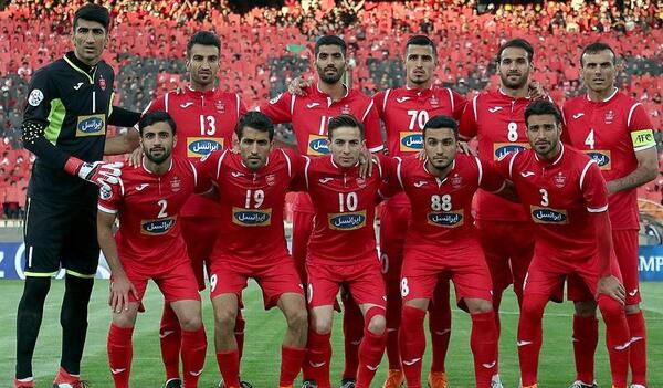 عکس تیم پرسپولیس جدید