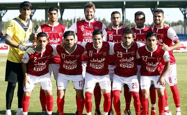 عکس تیم پرسپولیس جدید