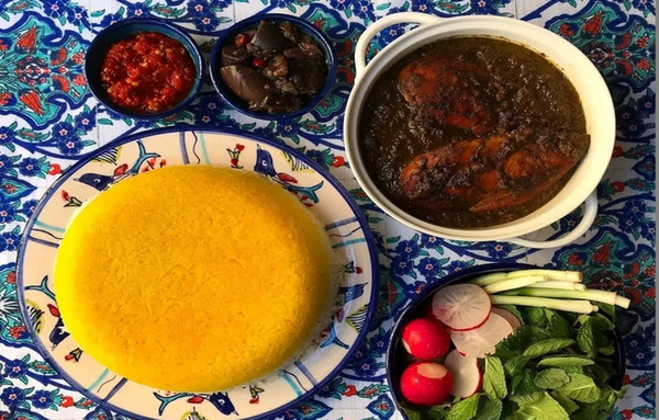 عکس غذای طلا
