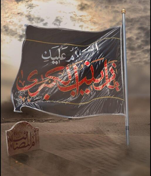 عکس با کیفیت وفات حضرت زینب