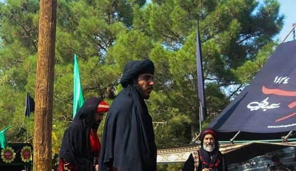 عکس شبیه خوانی حضرت عباس