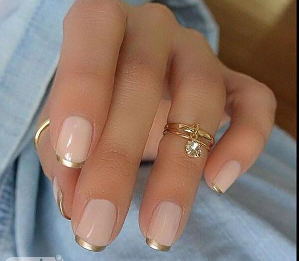 عکس مدل فرنچ ناخن فیلم