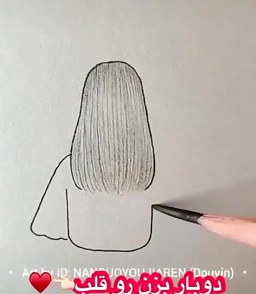 عکس نقاشی ساده و کیوت