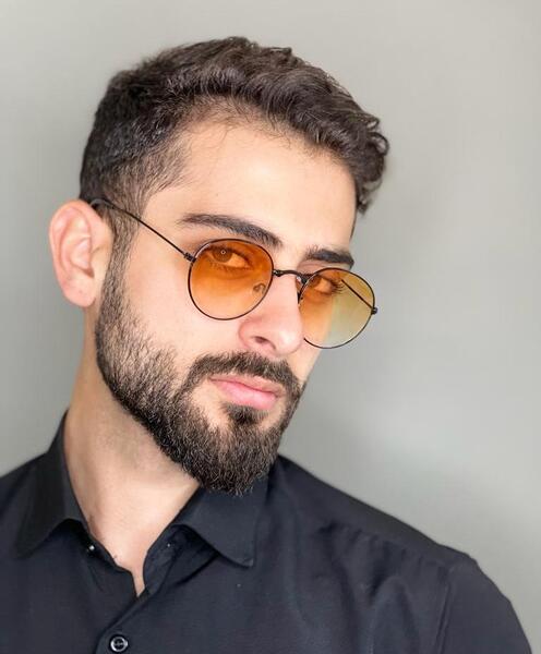 عکس عینک مردانه شیک