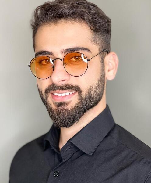 عکس عینک مردانه شیک