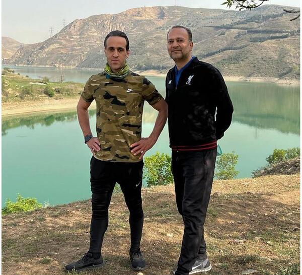 عکس همسر علی کریمی