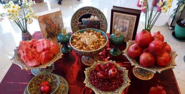 عکس ایده شب یلدا نوزاد