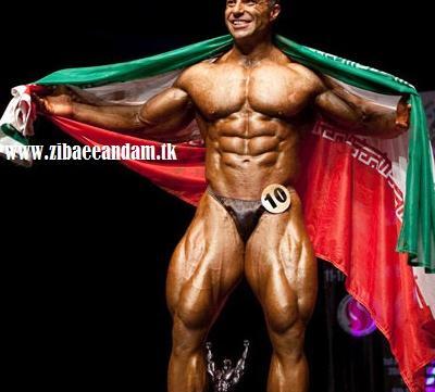 عکس محرم پناهی بدنساز