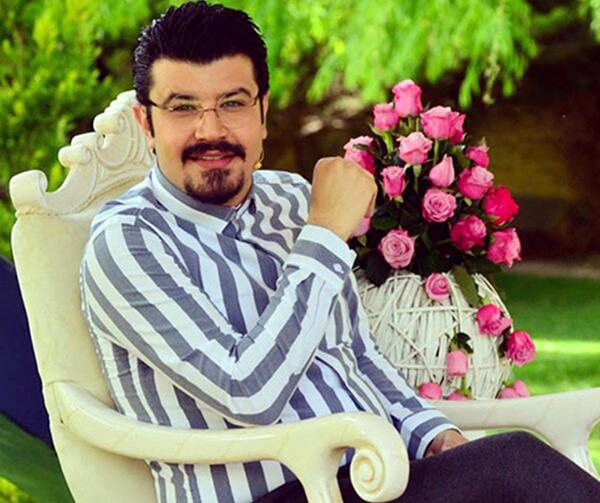 عکس مجری پیمان طالبی و همسرش