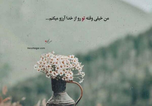 عکس نوشته ارزو و رضا