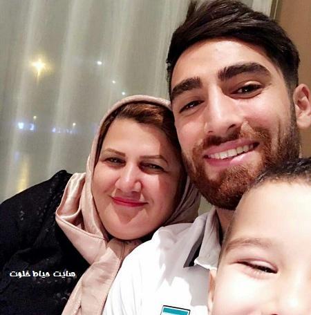 عکس مادر مسعود در افرا