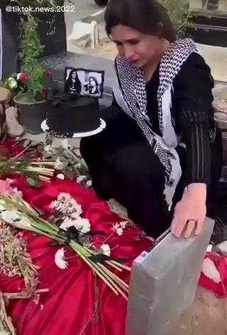 عکس مادر مسعود در افرا