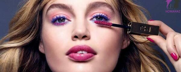 عکس چشم ریمل زده