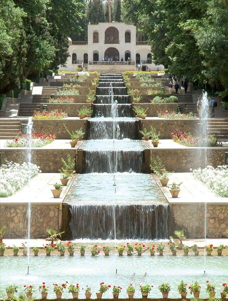 عکس هوایی باغ شازده ماهان