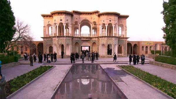 عکس هوایی باغ شازده ماهان