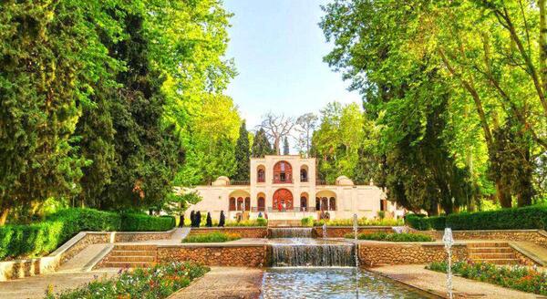 عکس هوایی باغ شازده ماهان