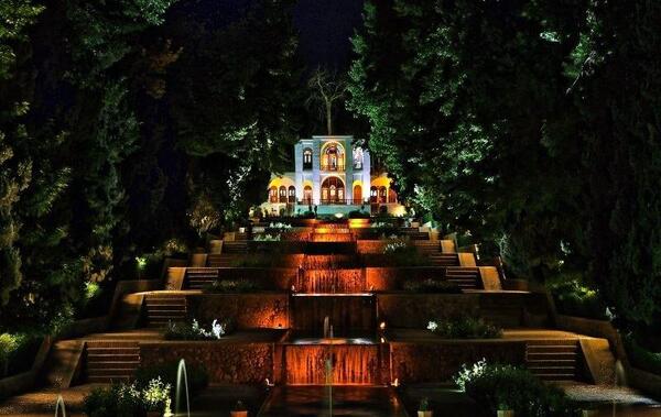 عکس هوایی باغ شازده ماهان
