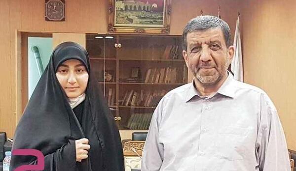 عکس روز دختر علی سلیمانی