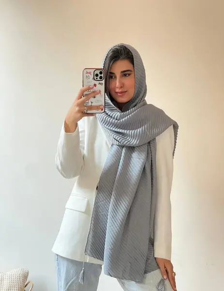 عکس شال پلیسه