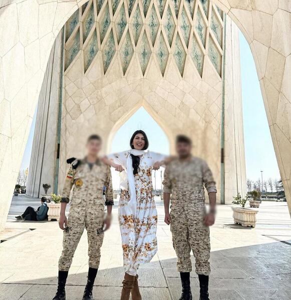 عکس حجاب سرباز