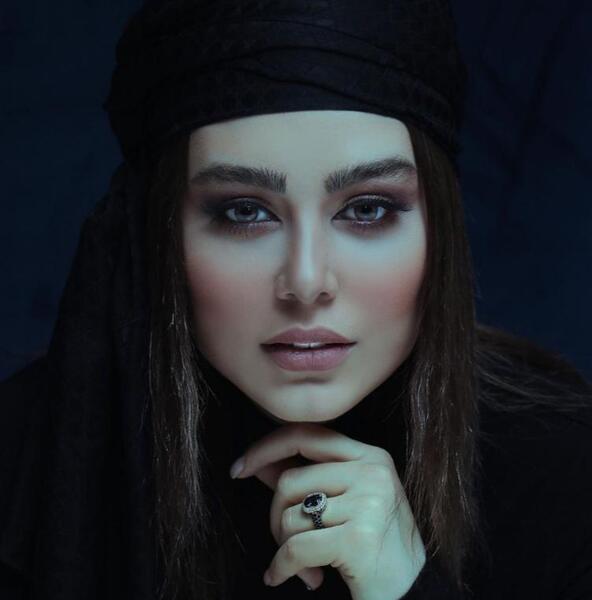 عکس سحر قریشی در آرایشگاه