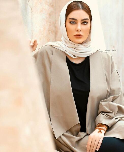 عکس سحر قریشی در آرایشگاه