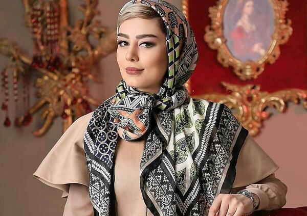 عکس سحر قریشی در آرایشگاه
