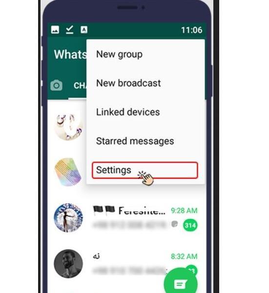 عکس پروفایل واتساپ چگونه