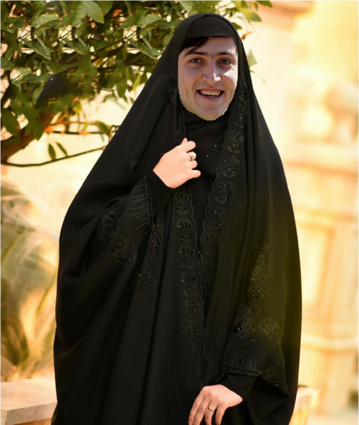 عکس چادری