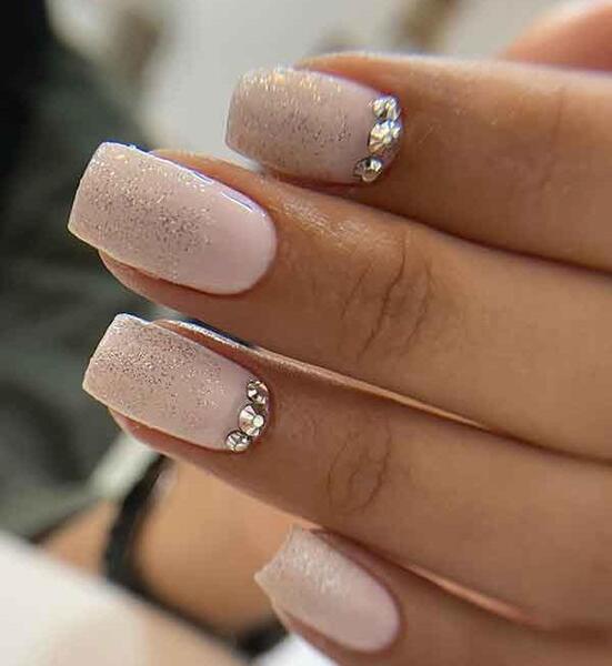 عکس طراحی ناخن عروس جدید