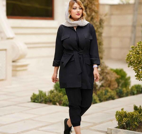 عکس مانتو شلوار اسپرت دخترانه