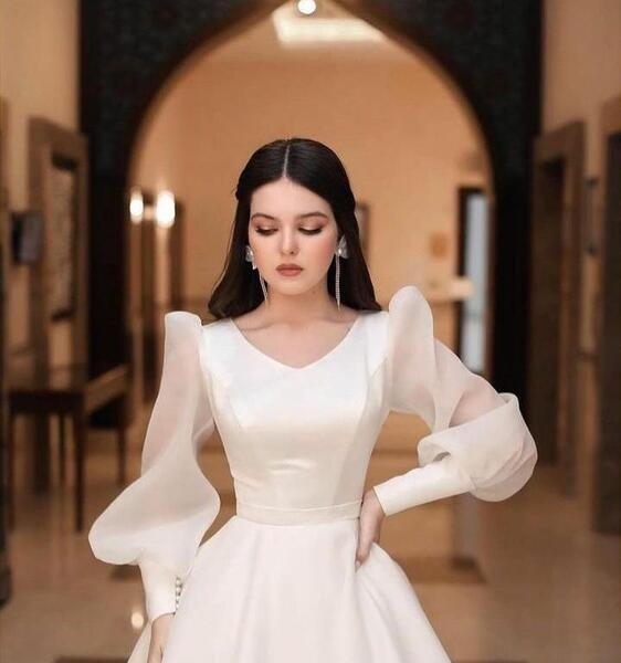 عکس لباس مجلسی توری بلند