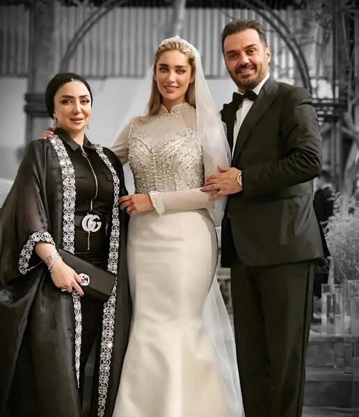 عکس عروسی الناز و رامین