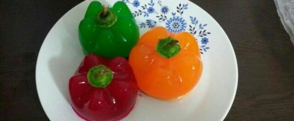 عکس ژله فلفل دلمه