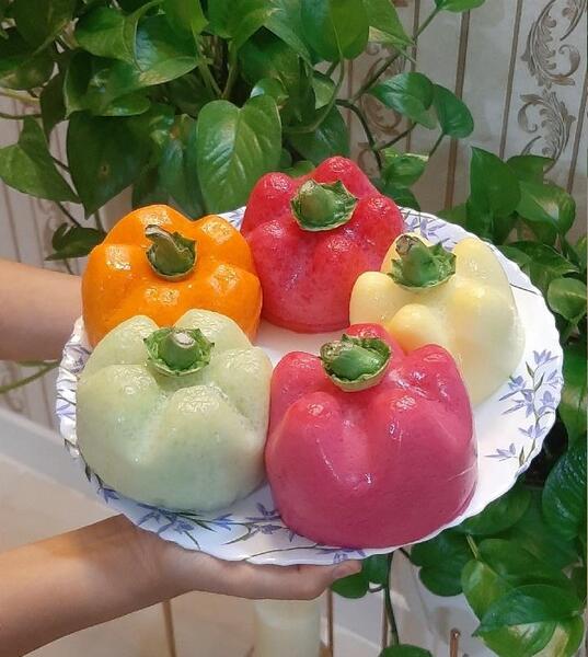 عکس ژله فلفل دلمه