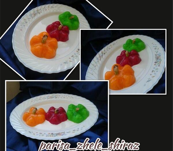 عکس ژله فلفل دلمه