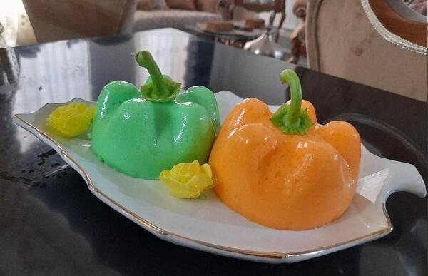 عکس ژله فلفل دلمه