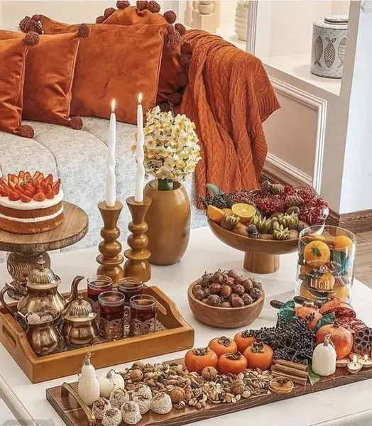 عکس ایده تزیینی برای شب یلدا
