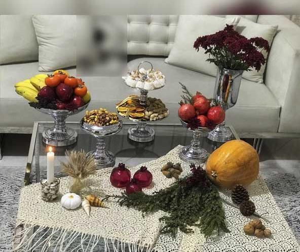 عکس ایده تزیینی برای شب یلدا