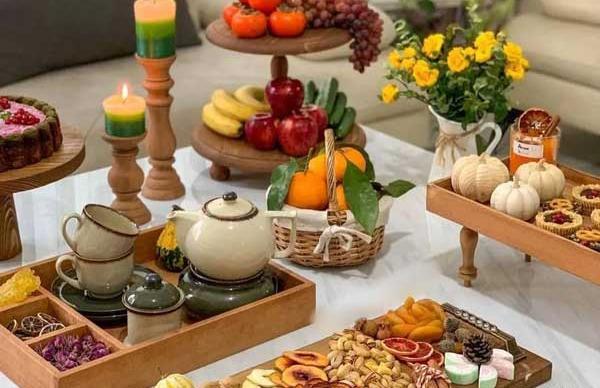 عکس ایده تزیینی برای شب یلدا